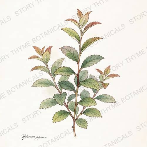 Spirea — a print from the Plant Library collection