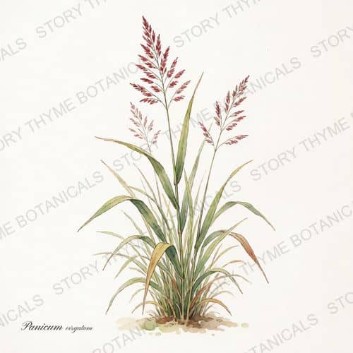 Switchgrass — a print from the Plant Library collection