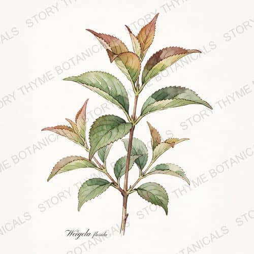 Weigela — a print from the Plant Library collection